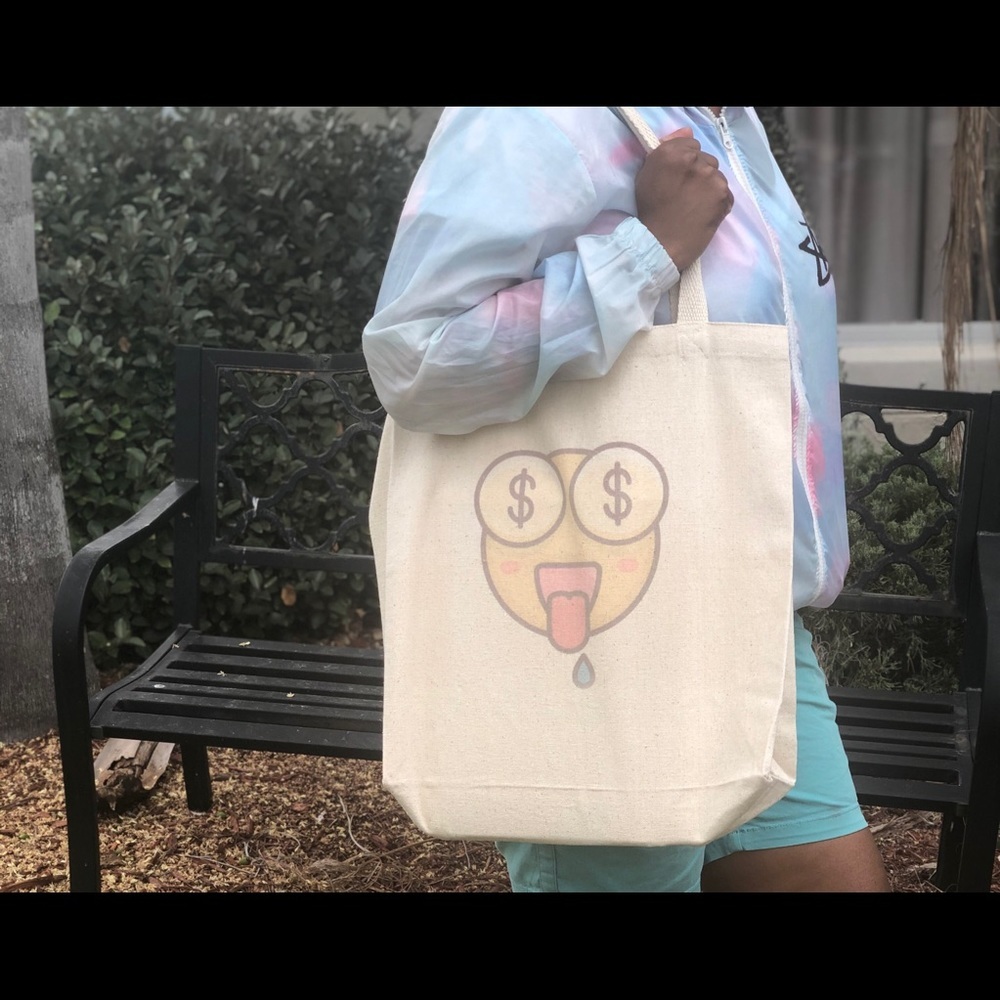 Dollar sign tote bag